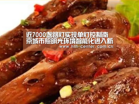 近7000盏路灯实现单灯控制南京城市照明光环境智能化进入新阶段-华体会体育(图1) 华体会体育